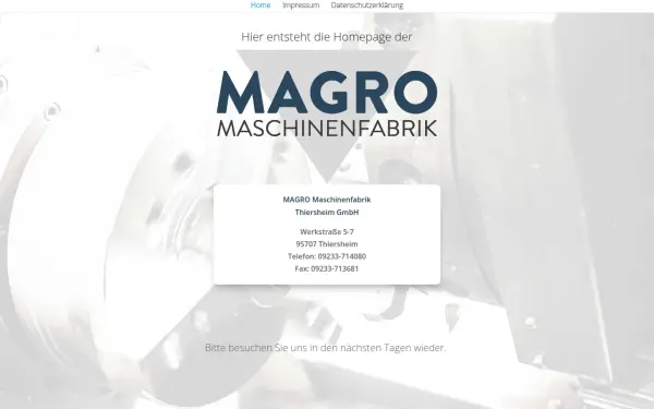 magro-maschinenfabrik.de