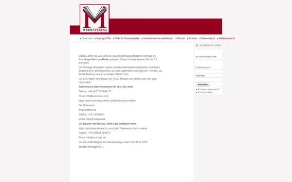 www.mariusverlag.de