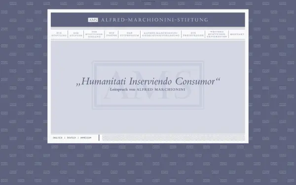 marchionini-stiftung.de
