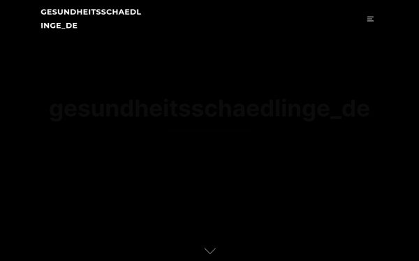 gesundheitsschaedlinge.de