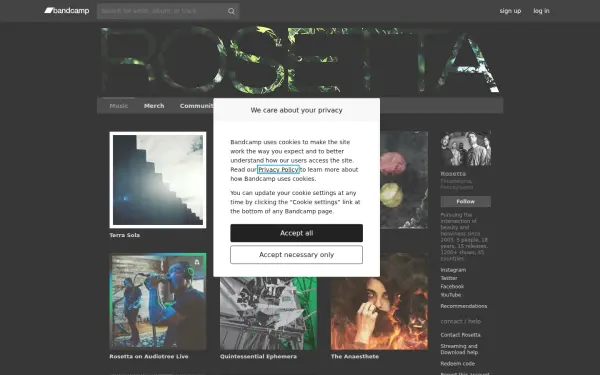 rosettaband.com
