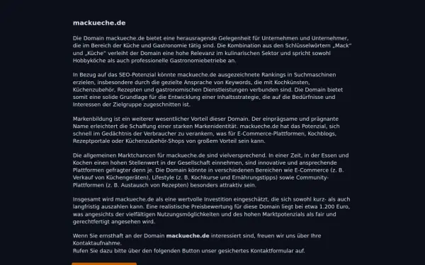 mackueche.de