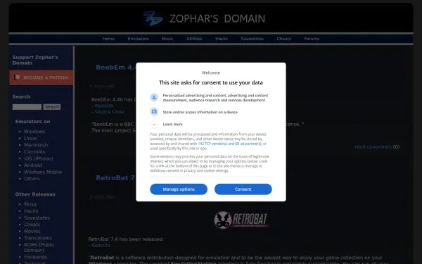 www.zophar.net