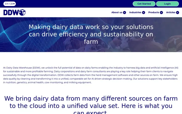 dairydatawarehouse.com