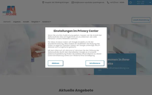 www.marien-apotheke-spaichingen-app.de