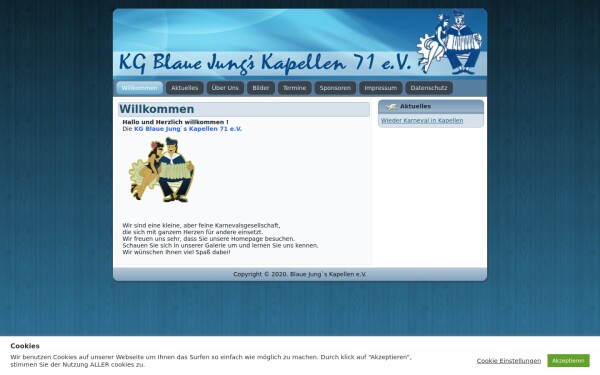 blaue-jungs-kapellen.de