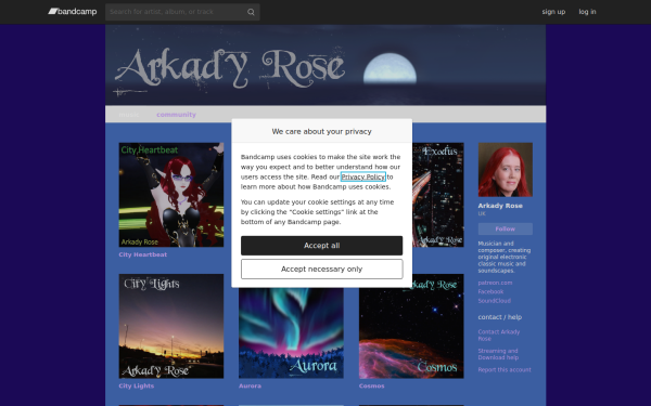 arkadyrose.bandcamp.com