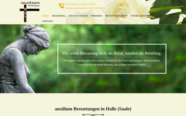 www.auxilium-bestattungen.de