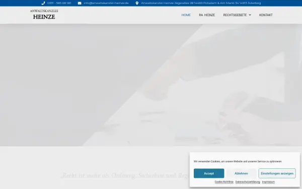 anwaltskanzlei-heinze.de