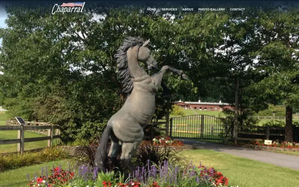 chaparralhorsefarm.com