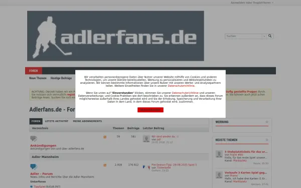 adlerfans.de