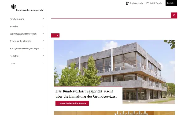 www.bundesverfassungsgericht.de