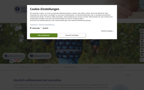 www.aesculine.de
