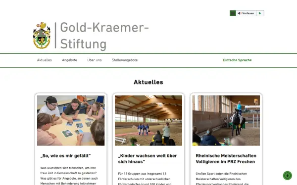 www.gold-kraemer-stiftung.de