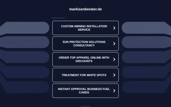 markisenberater.de