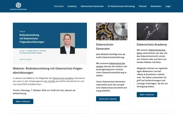 www.datenschutzpartner.ch