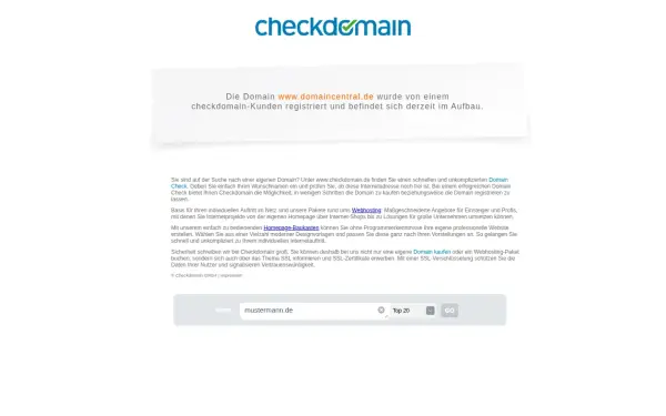 www.domaincentral.de