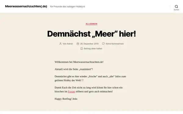 www.meerwassernachzuchten.de
