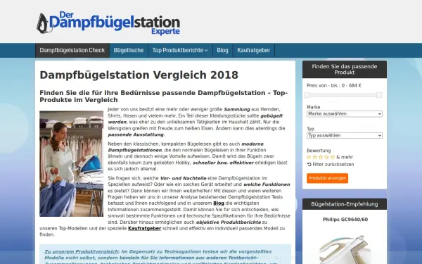 dampfbuegelstation-experte.de