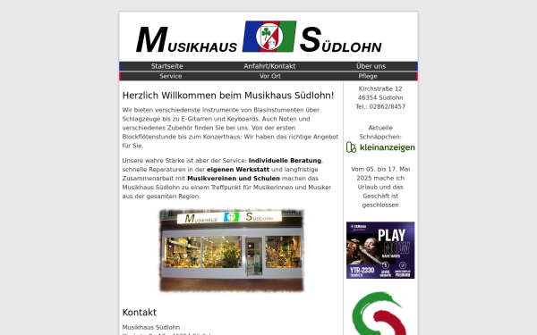 musikhaus-suedlohn.de
