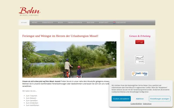 www.feriengut-bohn.de