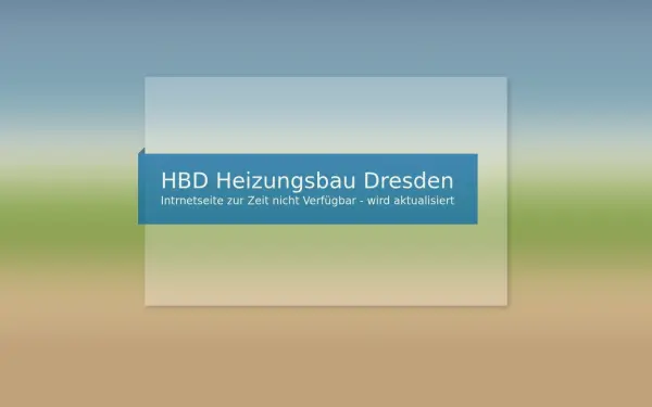 hbd-heizungsbau-dresden.de