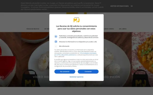 www.lasrecetasdemj.com