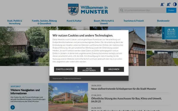 www.munster.de