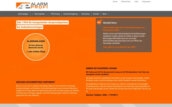 www.auto-alarmanlage.de
