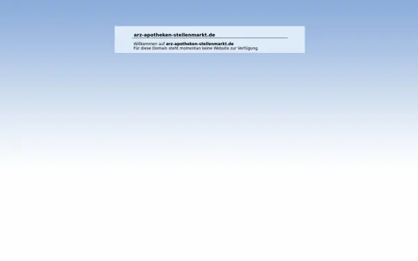 arz-apotheken-stellenmarkt.de