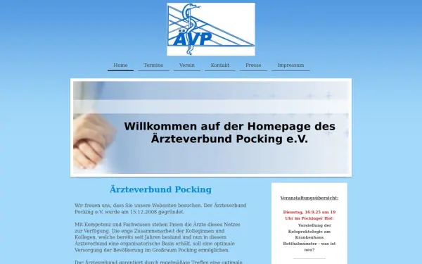 www.aerzteverbund-pocking.de