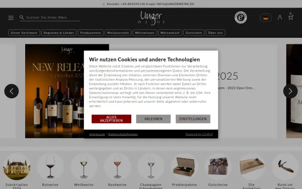 www.ungerweine.de