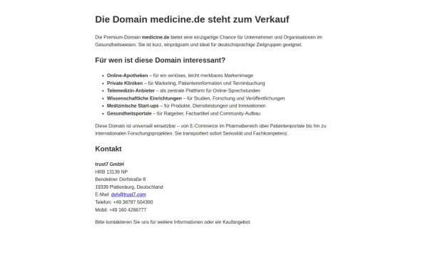 medicine.de