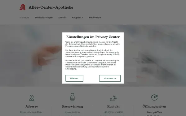 www.allee-center-apotheke.de