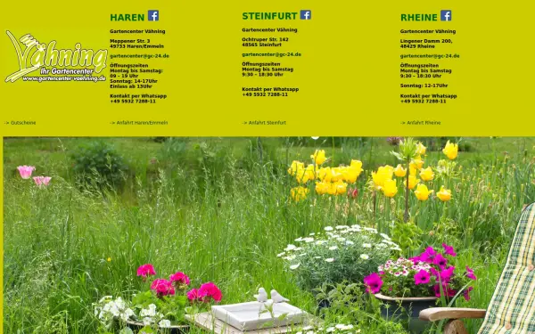 www.gartencentervaehning.de