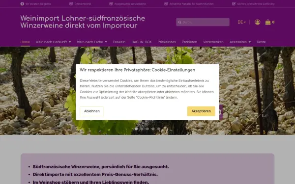 www.lohner-weinimport.de