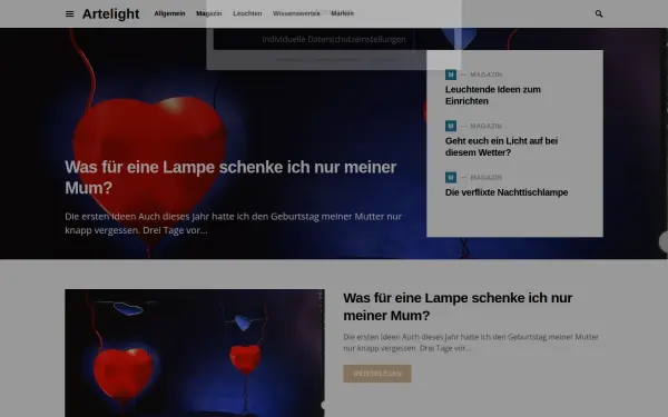 www.artelight.de
