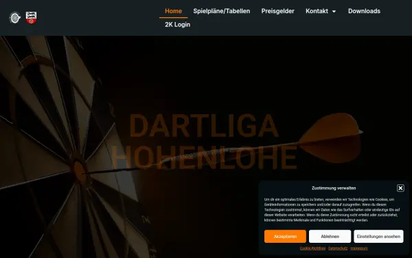 www.dartliga-hohenlohe.de