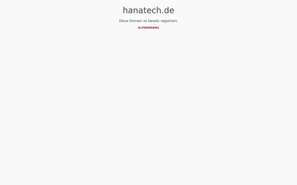 hanatech.de
