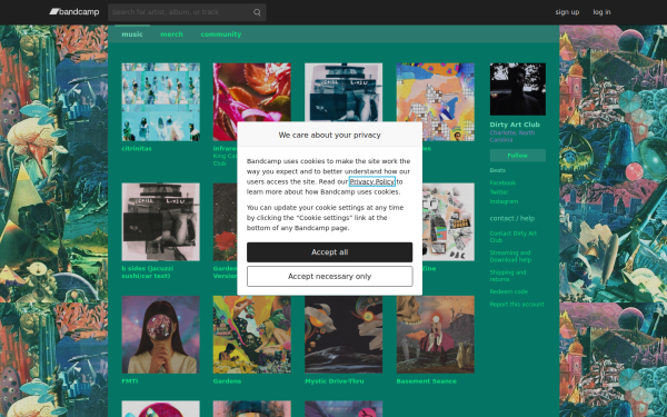 dirtyartclub.bandcamp.com