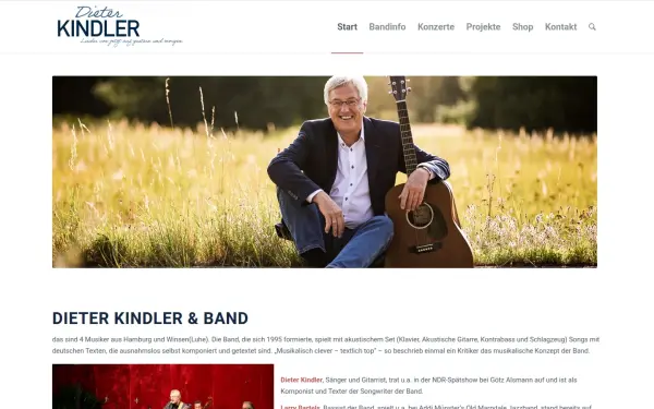 dieterkindlerband.de