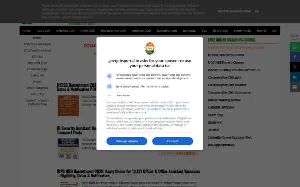 www.govtjobsportal.in