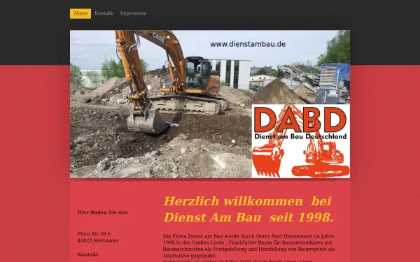 www.dienstambau.de