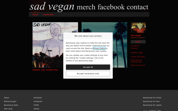 sadvegan.bandcamp.com