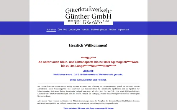 www.guenthergmbhsyke.de
