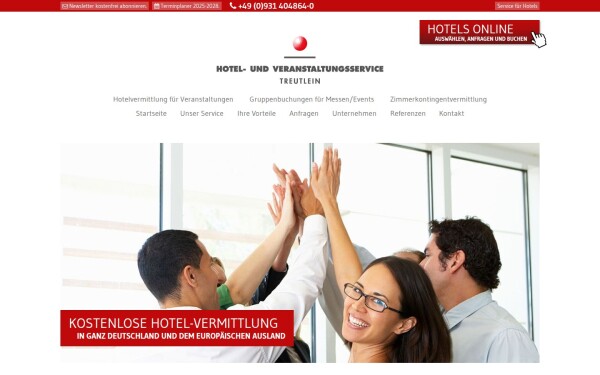 www.hotelservice-treutlein.de