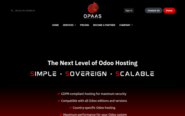 www.opaas.cloud