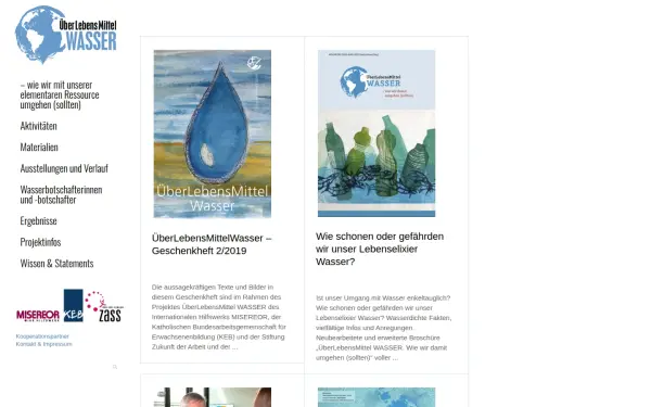 www.ueberlebensmittelwasser.de