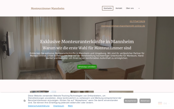 www.monteurunterkunft-mannheim.de