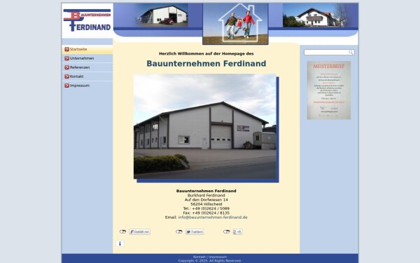 www.bauunternehmen-ferdinand.de